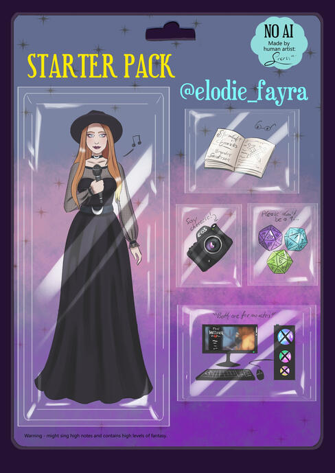 Illustration eines Schreiners der mit einer Tasse Kaffee und seiner Katze vor seiner Werkstatt steht.